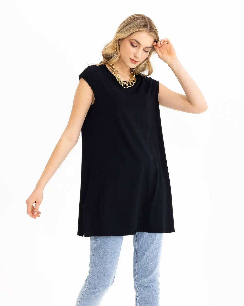 Round Neck Plain Basic T-Shirt