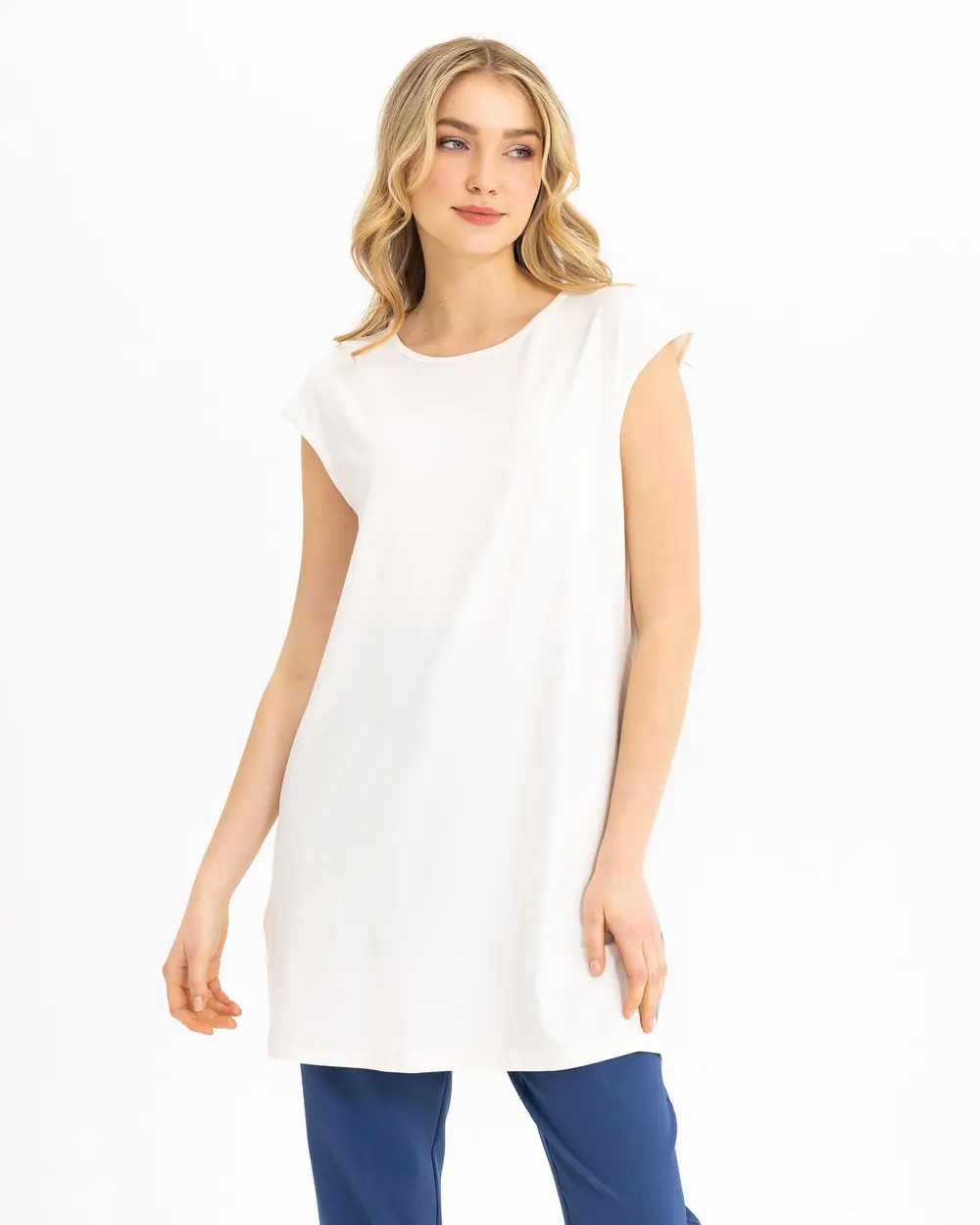 Round Neck Plain Basic T-Shirt