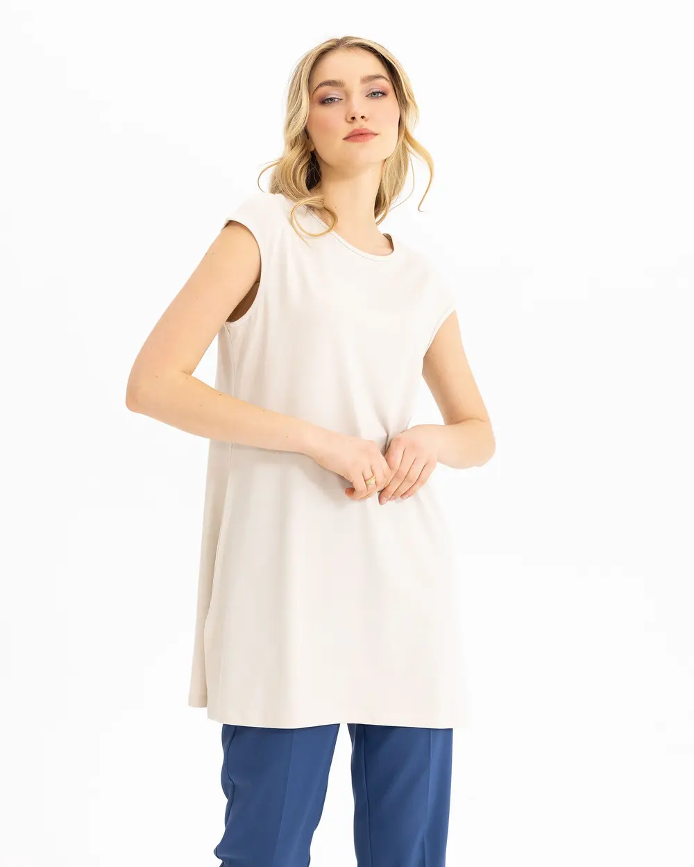 Round Neck Plain Basic T-Shirt