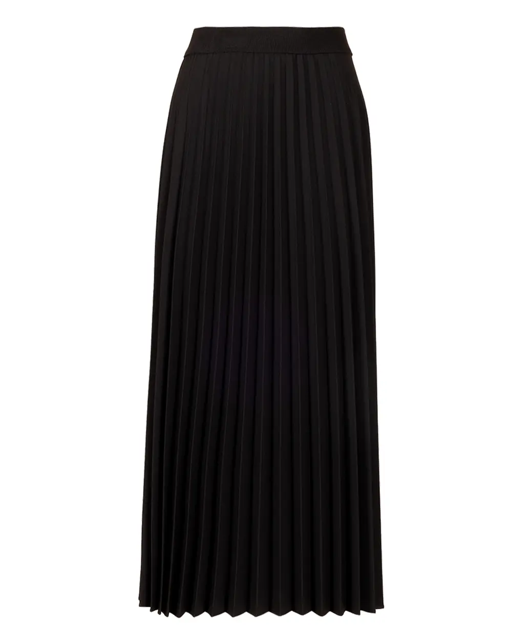 Pleated Full Length Skirt