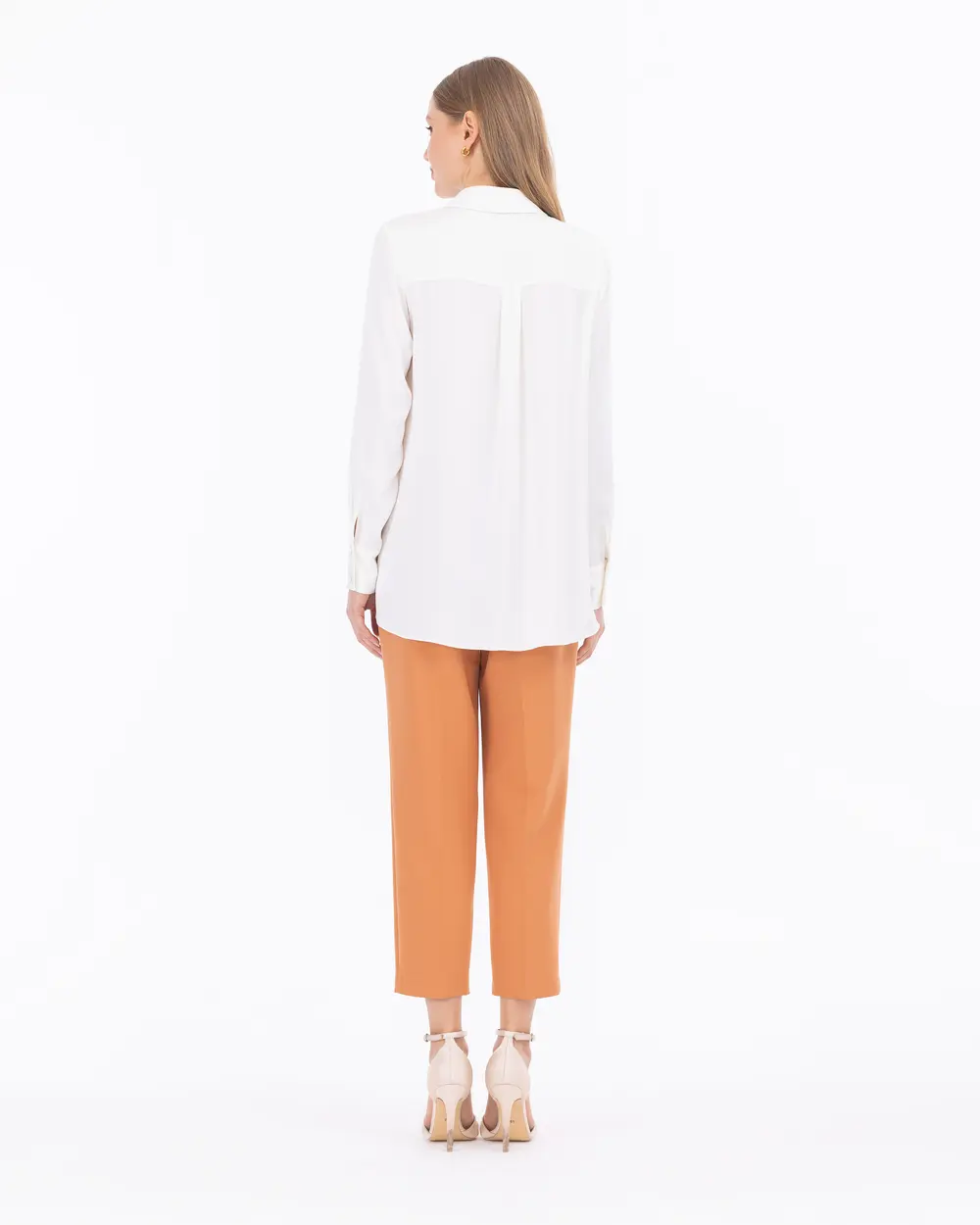 Carrot Cut Ankle Length Trousers