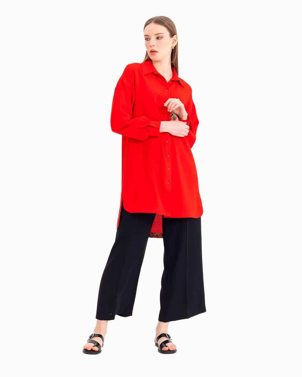 Wide Leg Trousers