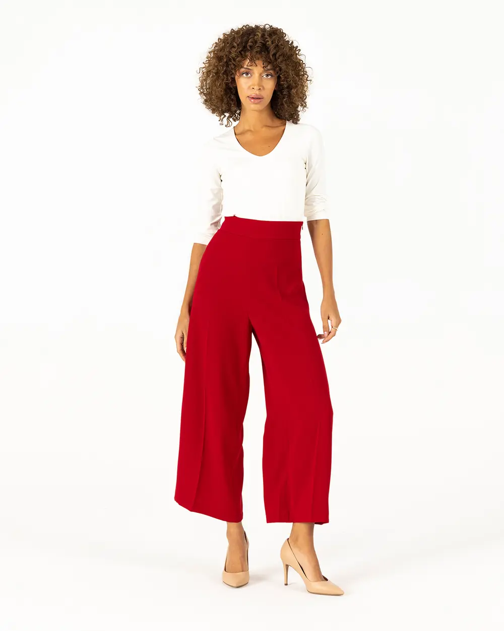 Wide Leg Trousers