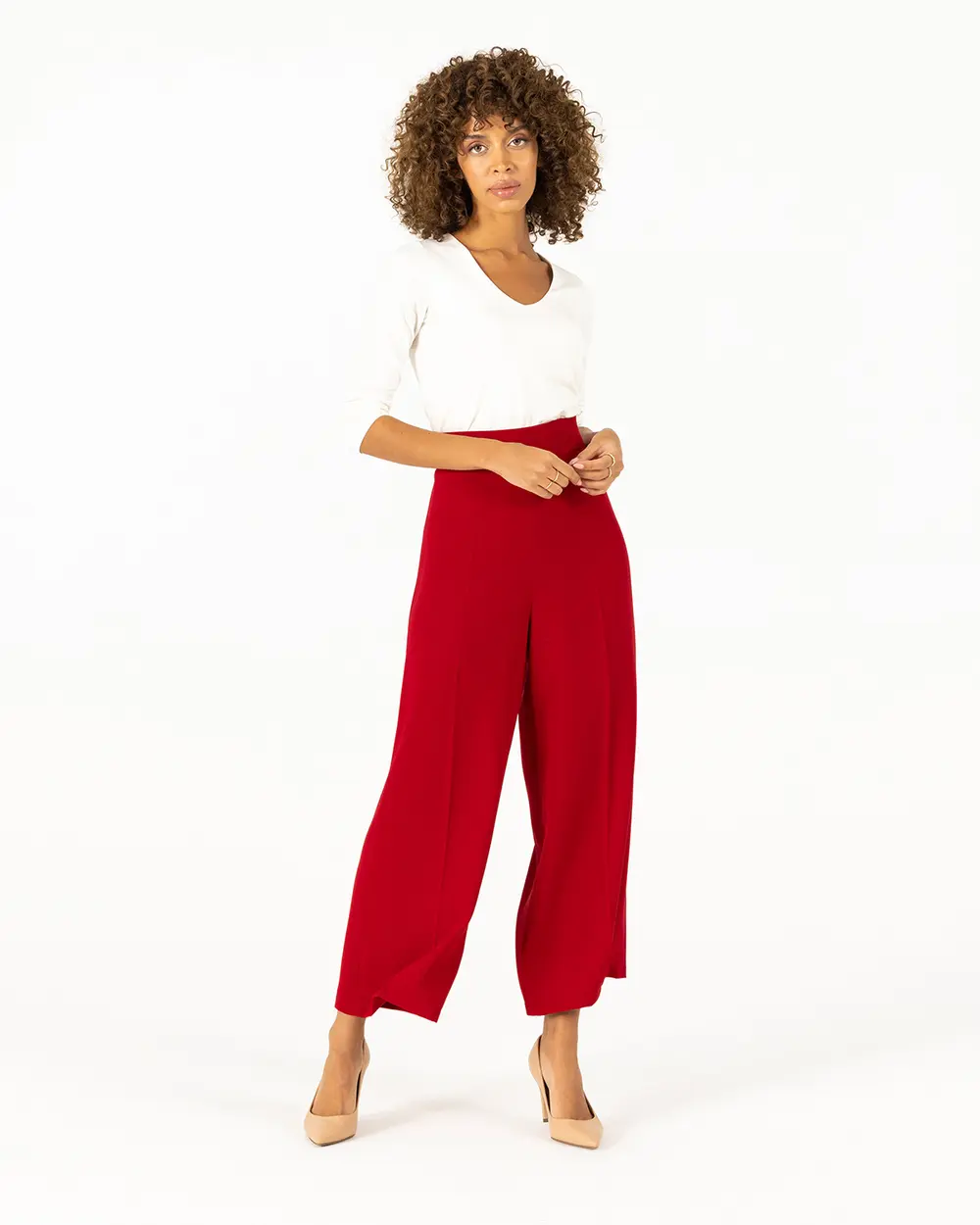 Wide Leg Trousers