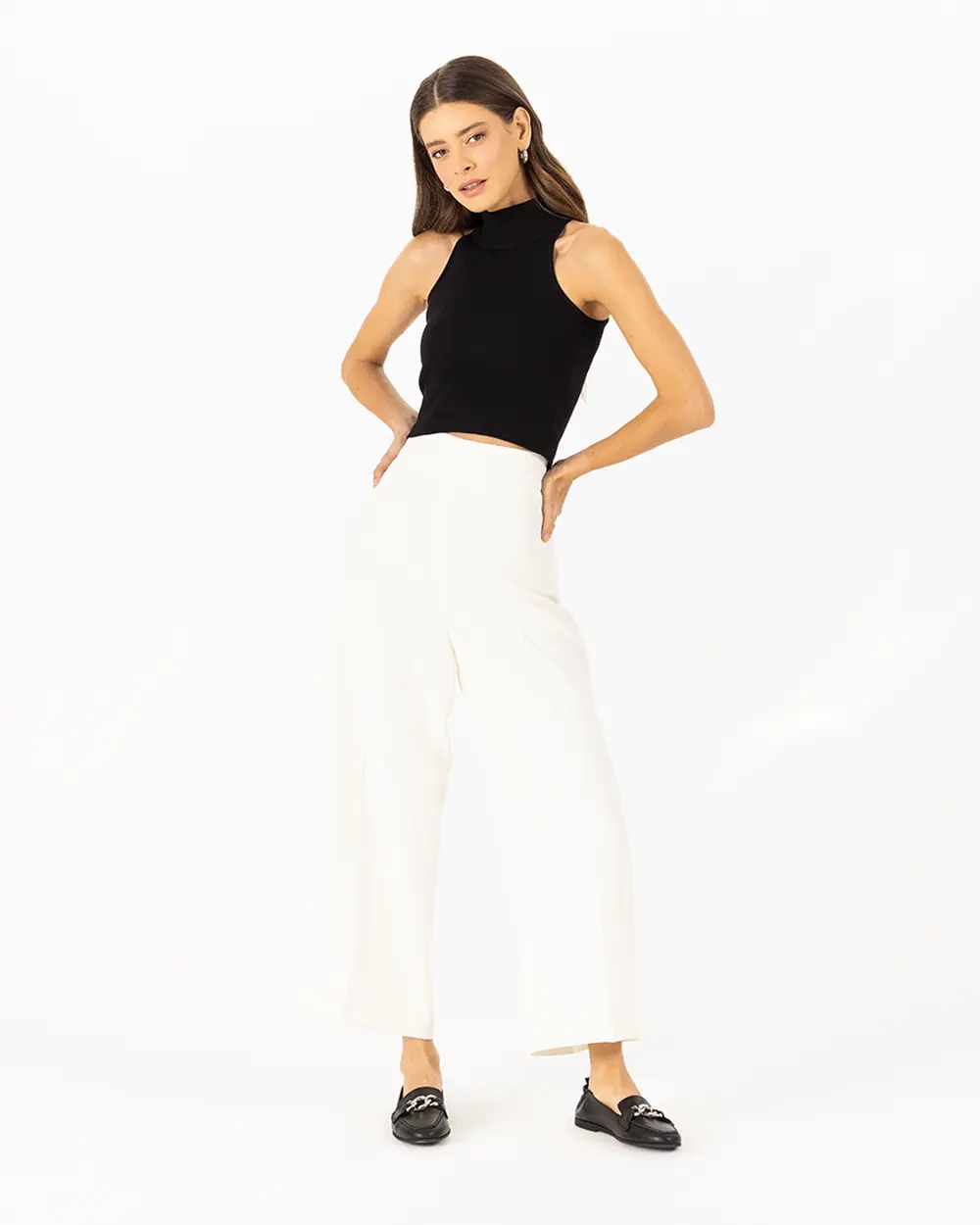 Wide Leg Trousers