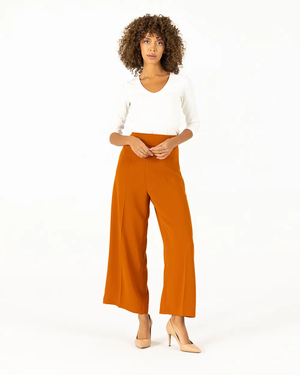 Wide Leg Trousers