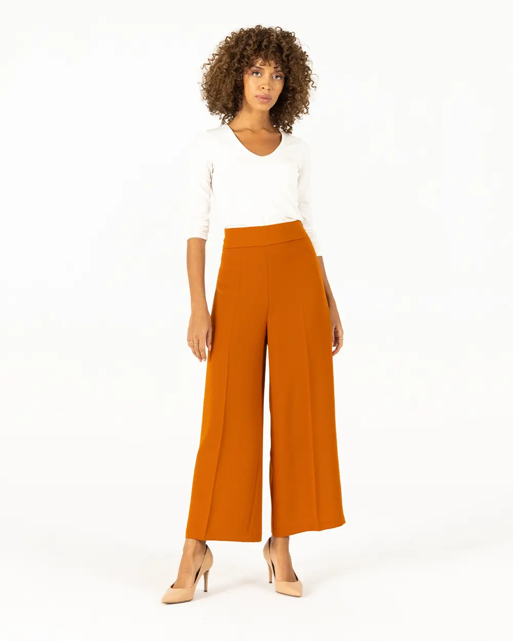 Wide Leg Trousers