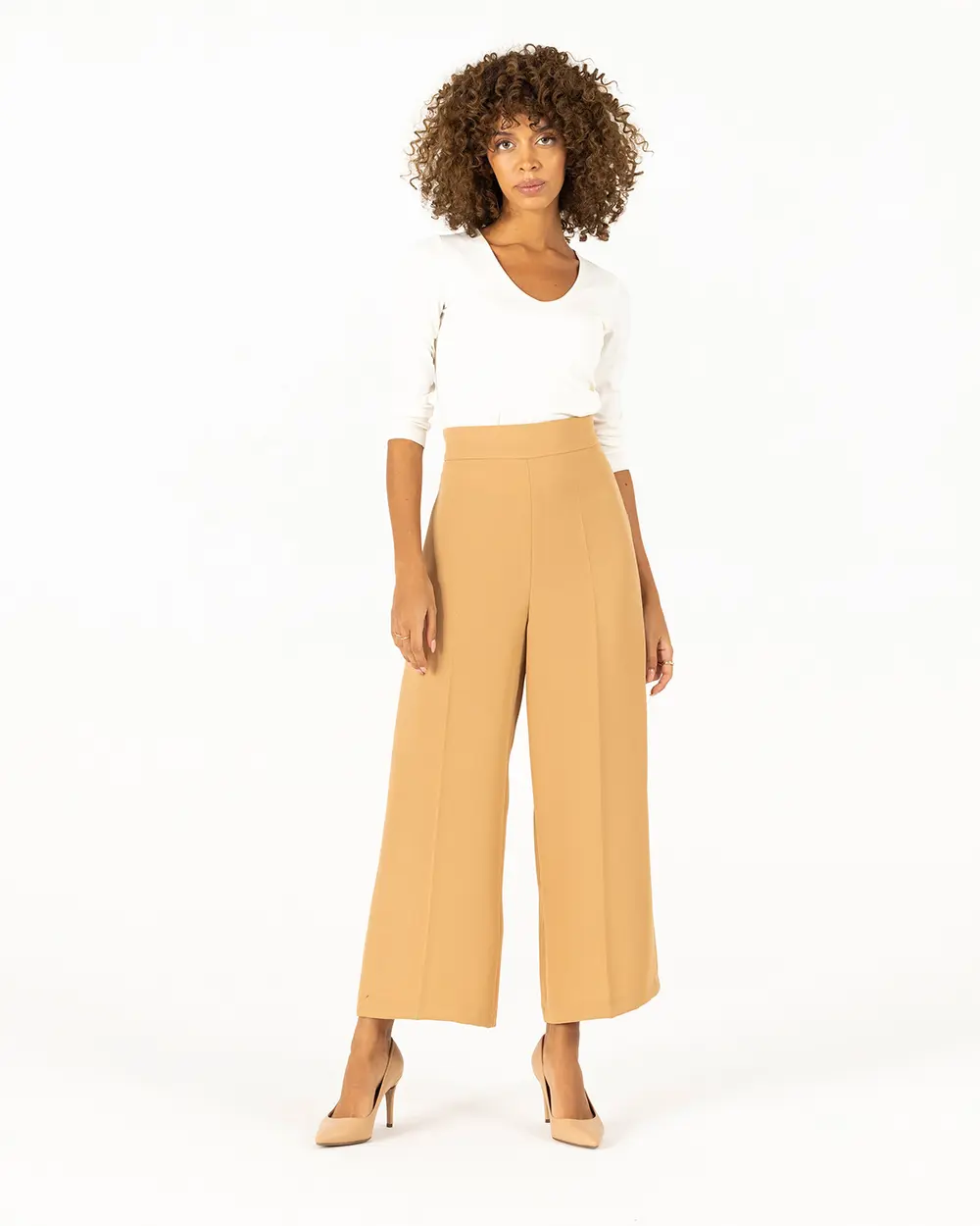 Wide Leg Trousers