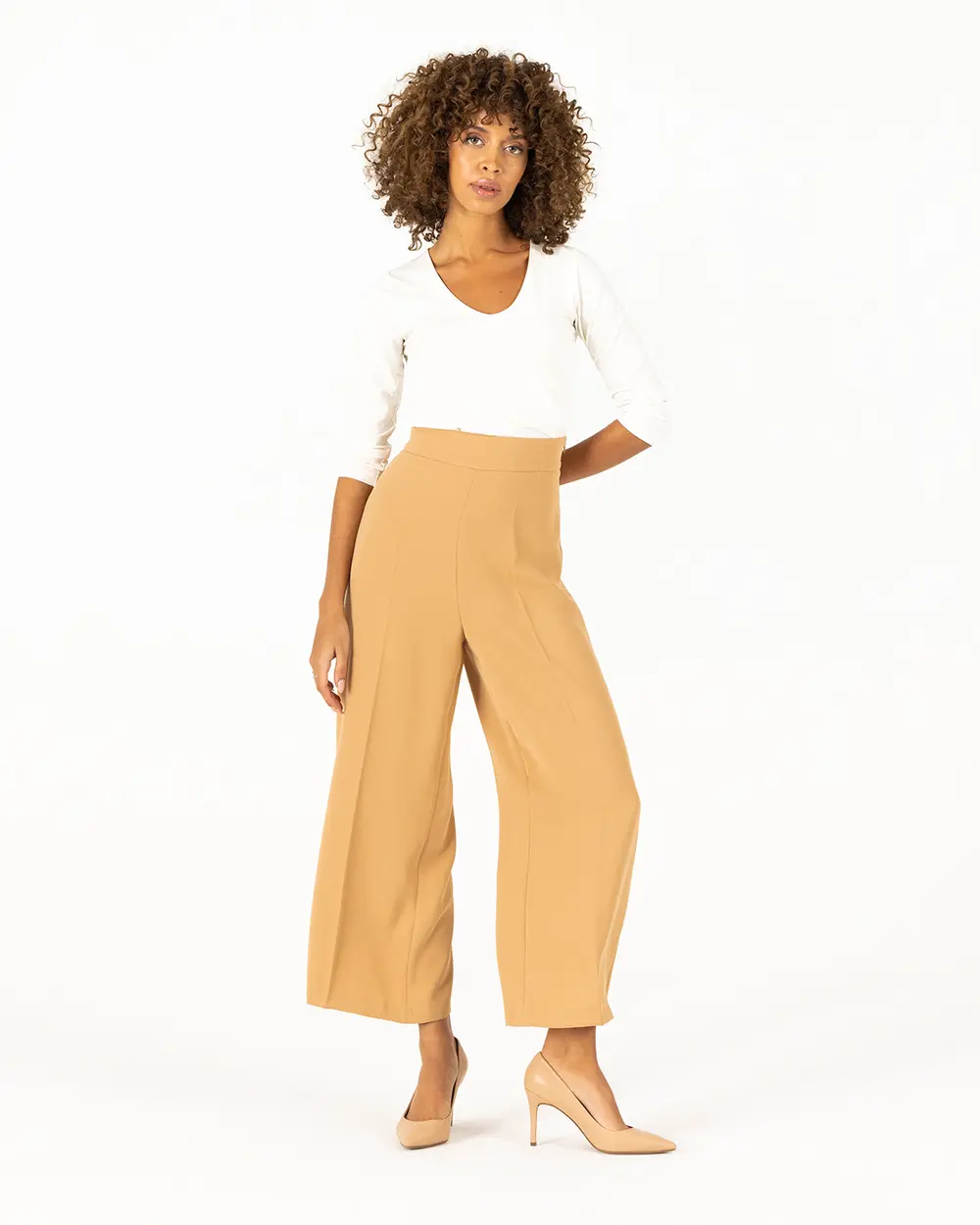 Wide Leg Trousers