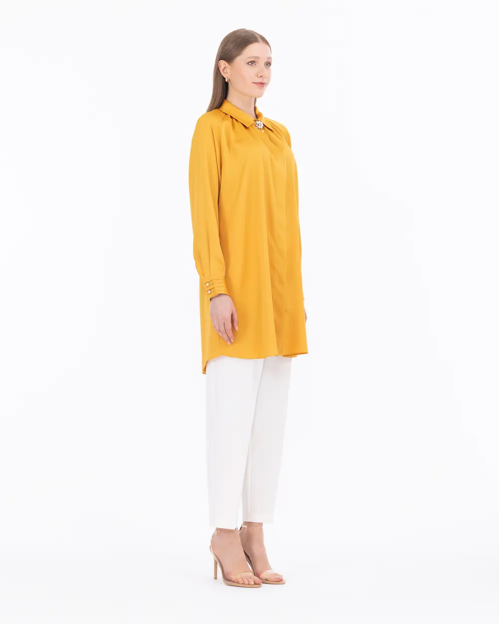 Shirt Collar Tunic With Accessories