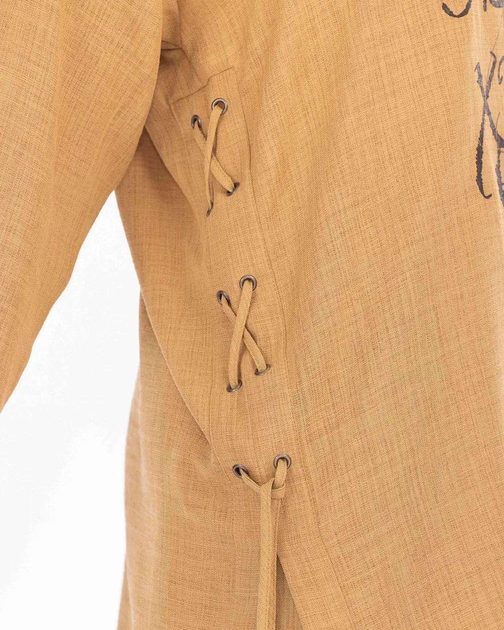 Düşük Kol Baskılı Tunik