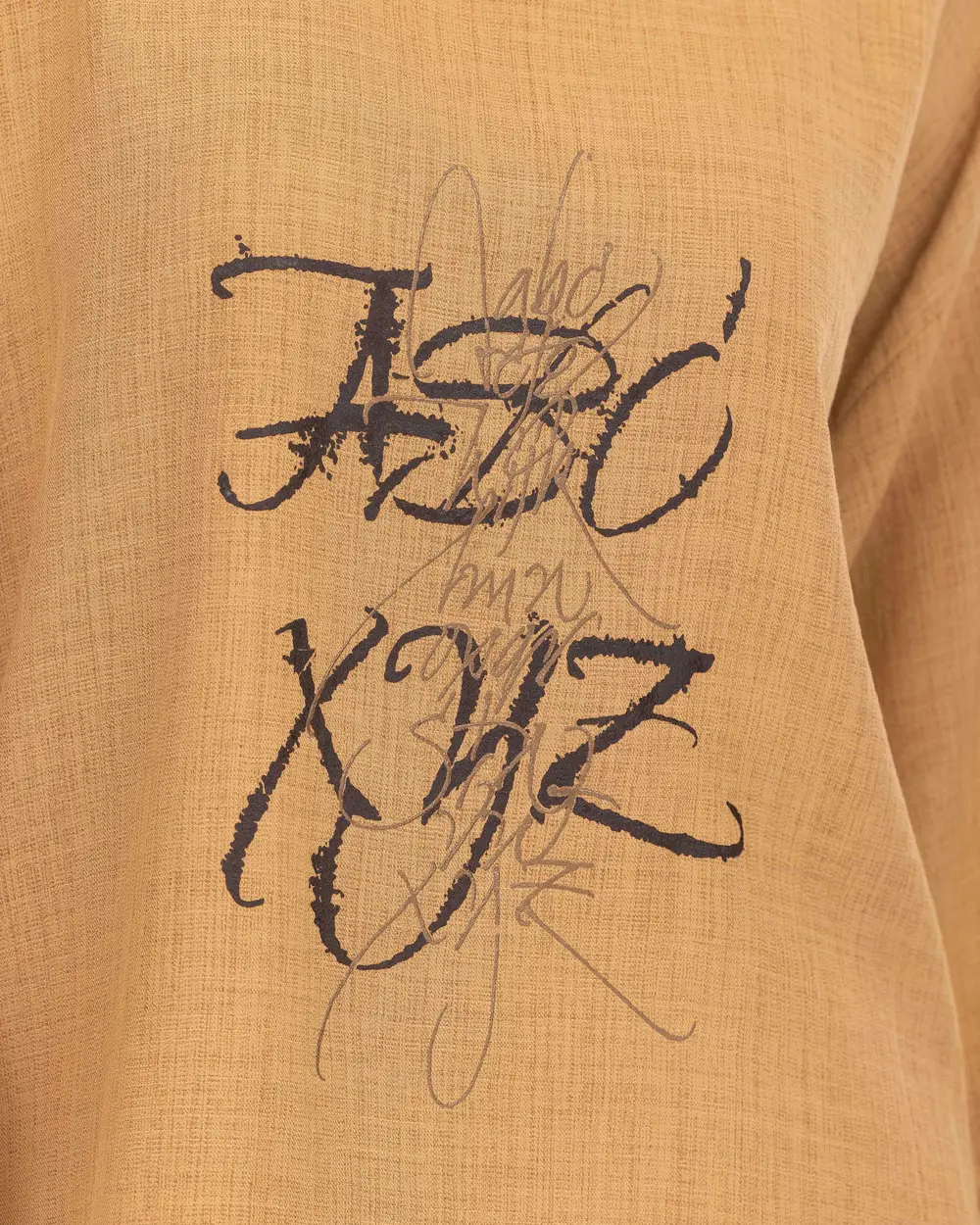 Düşük Kol Baskılı Tunik