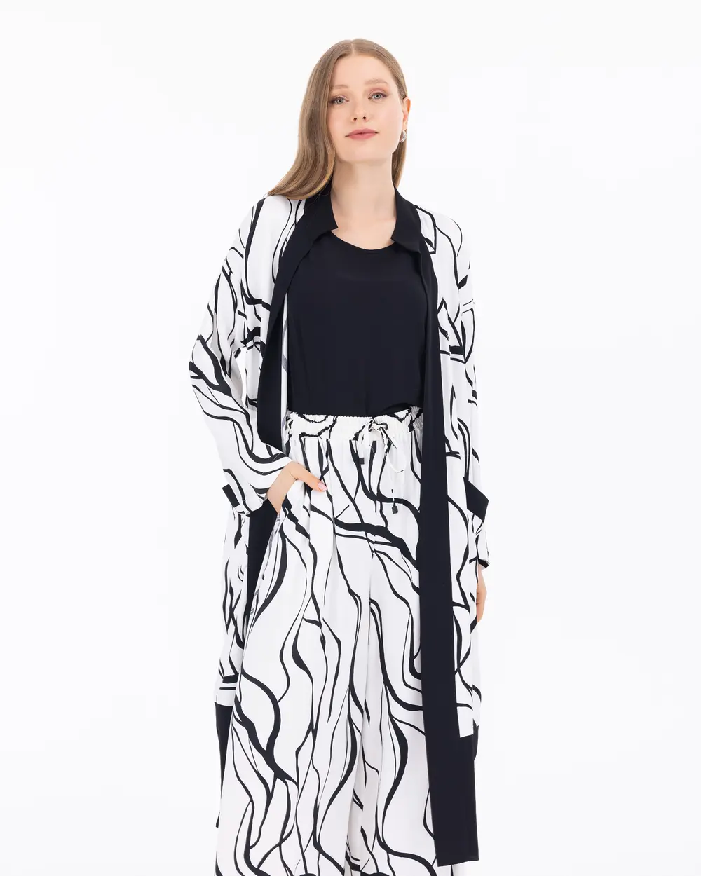 Judge Collar Patterned Cap