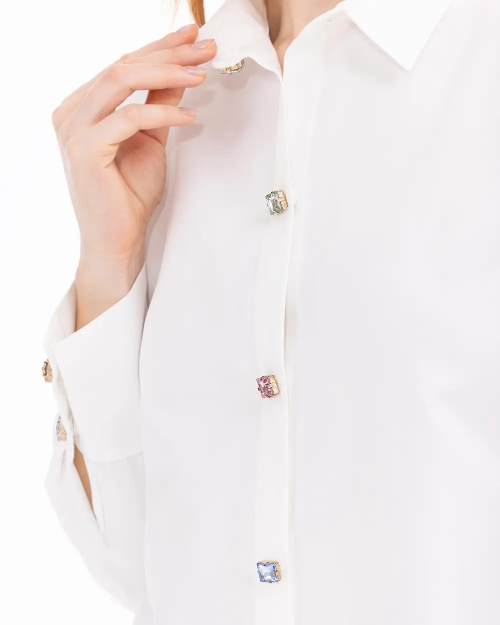 Classic Cut Shirt with Snap Buttons