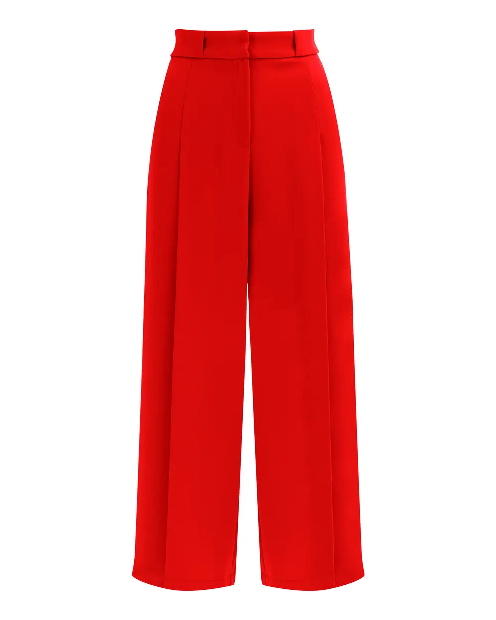 Belted Ankle Length Pants