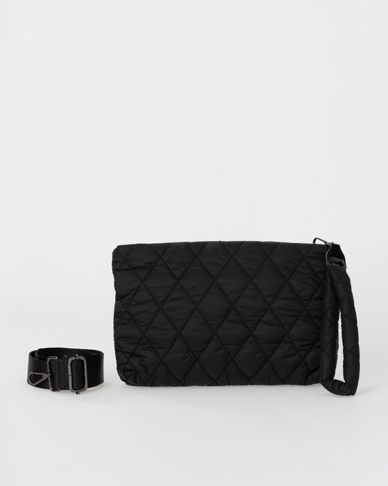 WATER REPELLENT QUILTED CROSS BAG