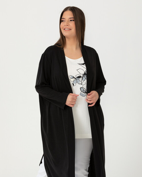 Büyük Beden Iç Bluzlu Tunik Takım