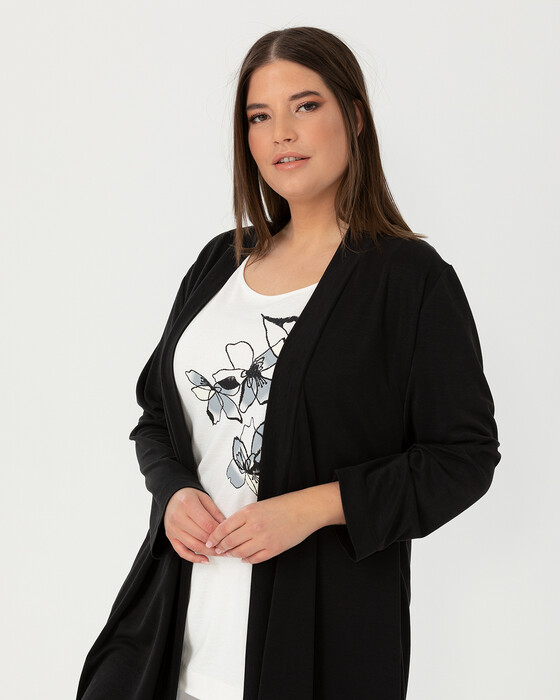 Büyük Beden Iç Bluzlu Tunik Takım