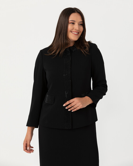 Plus size best sale short blazer