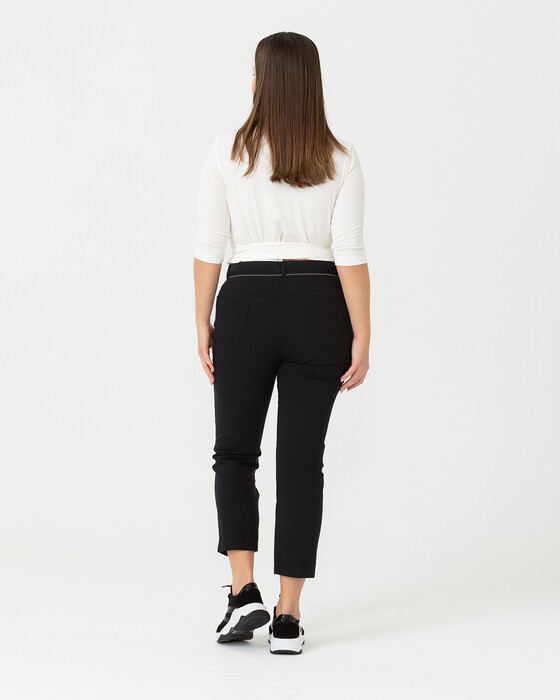 PLUS SIZE PANTS WITH SLIT LEGS