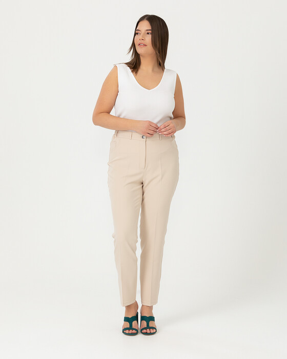 PLUS SIZE HIGH WAIST PANTS