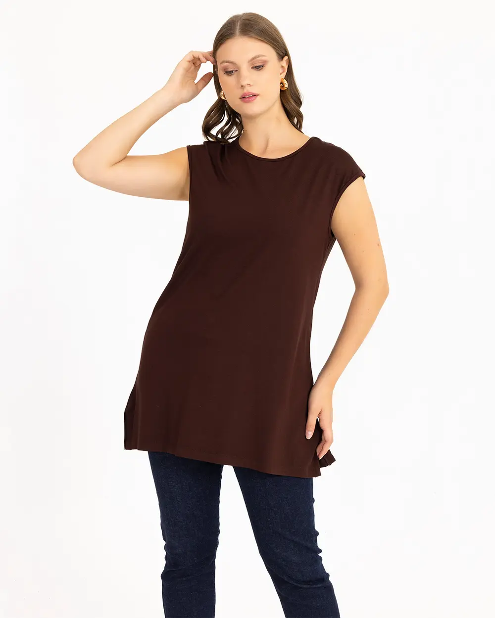  Plus Size Basic T-Shirt