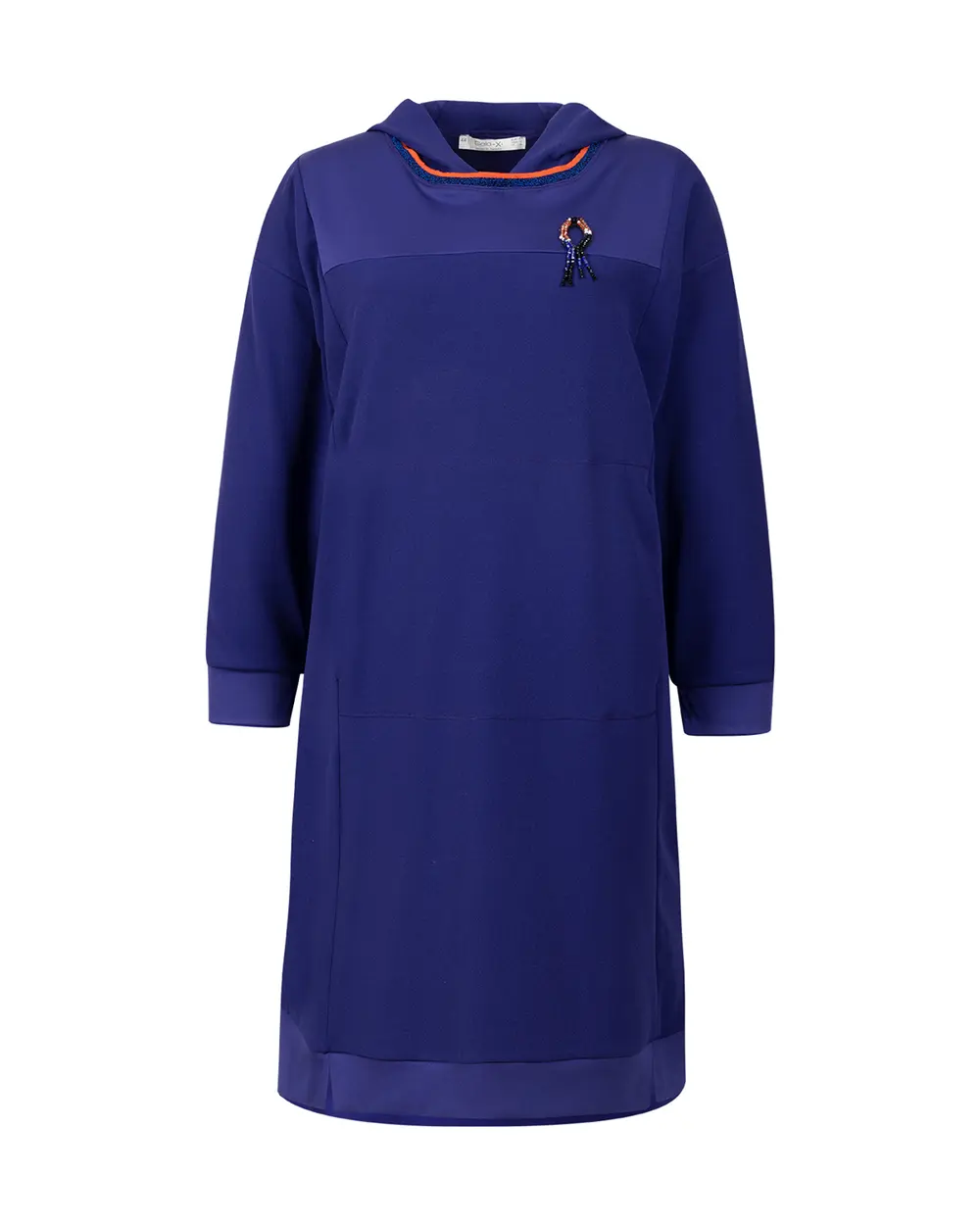 Büyük Beden Boncuk İşlemeli Tunik