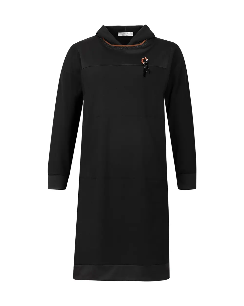 Büyük Beden Boncuk İşlemeli Tunik