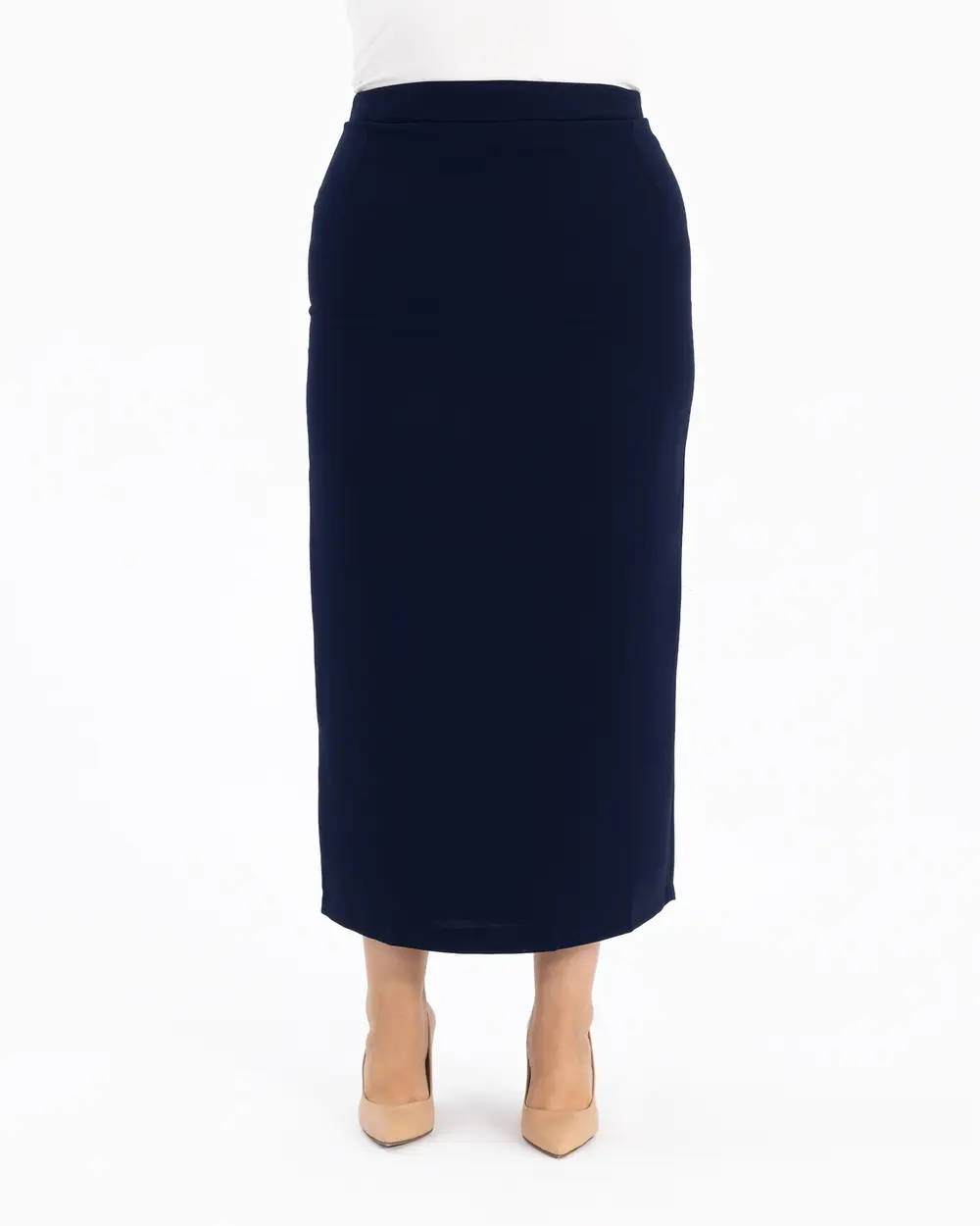 Plus Size Classic Cut Lined Skirt