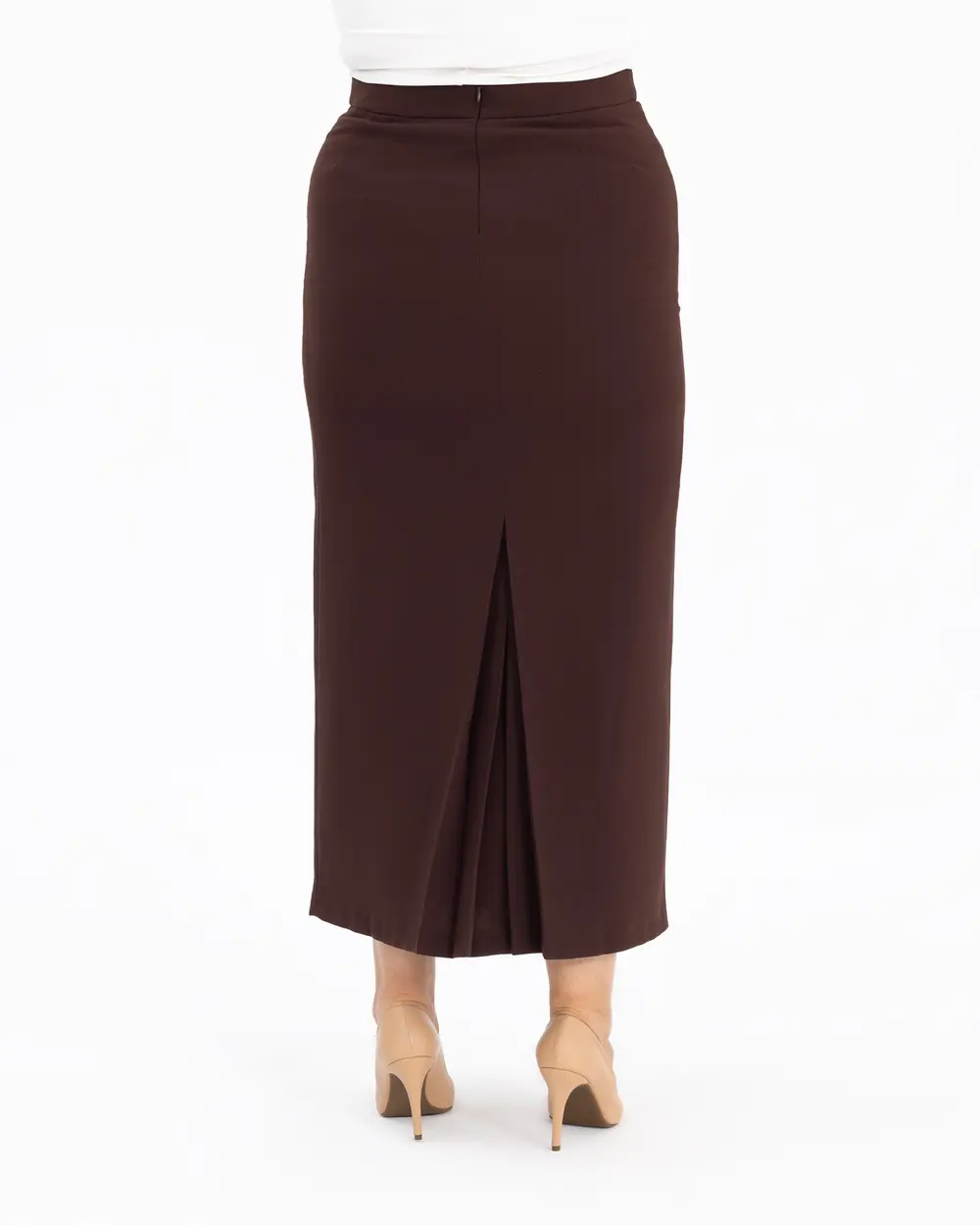 Plus Size Classic Cut Lined Skirt