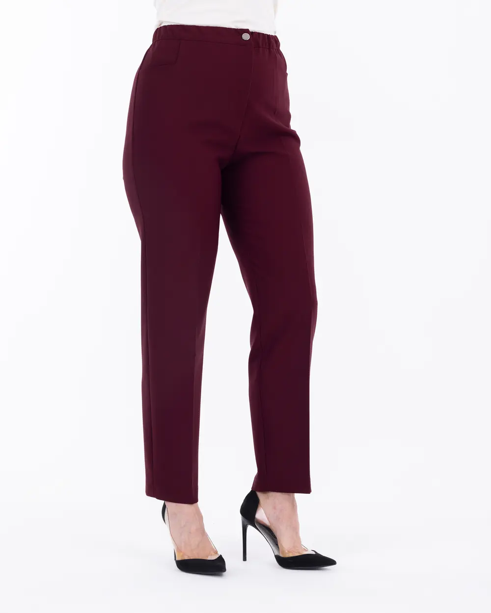 Plus Size Classic Cut Trousers