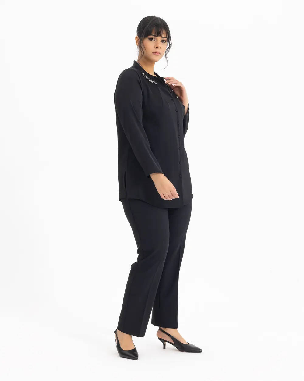  Plus Size Classic Trousers