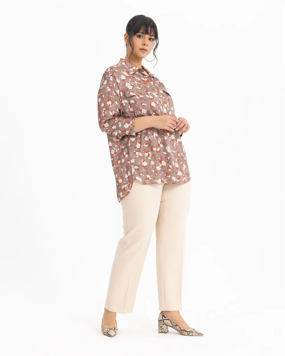  Plus Size Classic Trousers