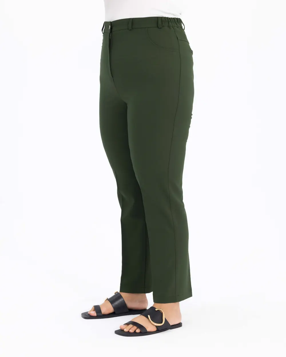  Plus Size Classic Trousers