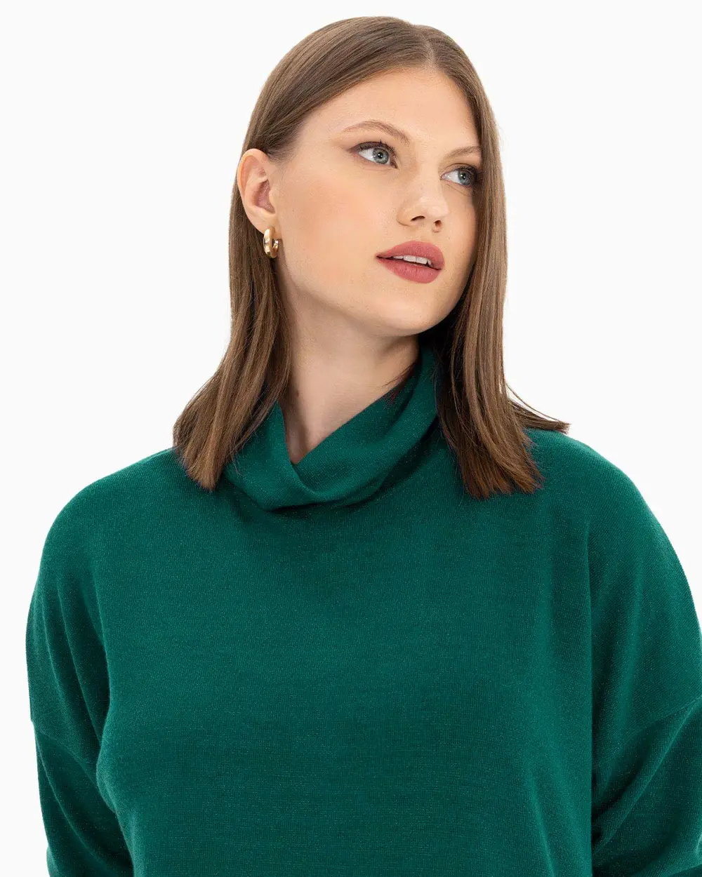 Plus Size Collar Collar Blouse