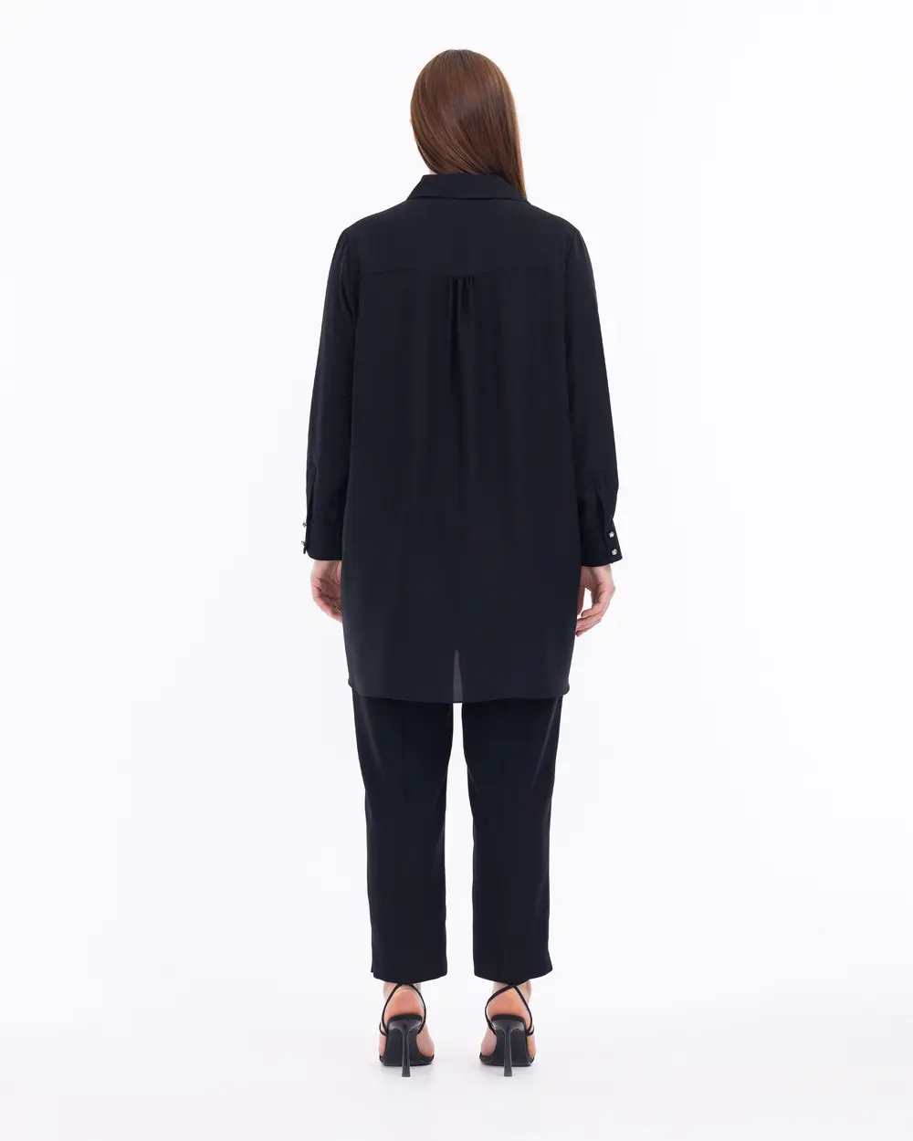 Büyük Beden Cep Detaylı Tunik