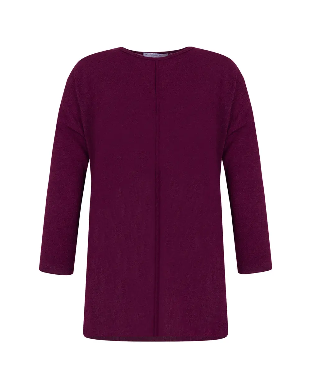 Büyük Beden Salaş Kesim Triko Tunik