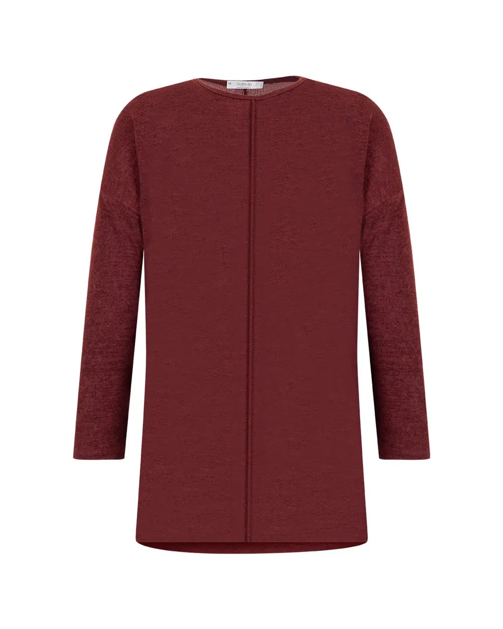 Büyük Beden Salaş Kesim Triko Tunik