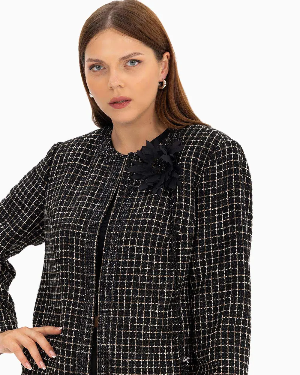 Plus Size Accessory Jacket