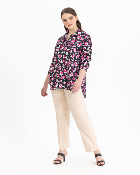 GALAXI PLUS SIZE PRINTED SHIRT