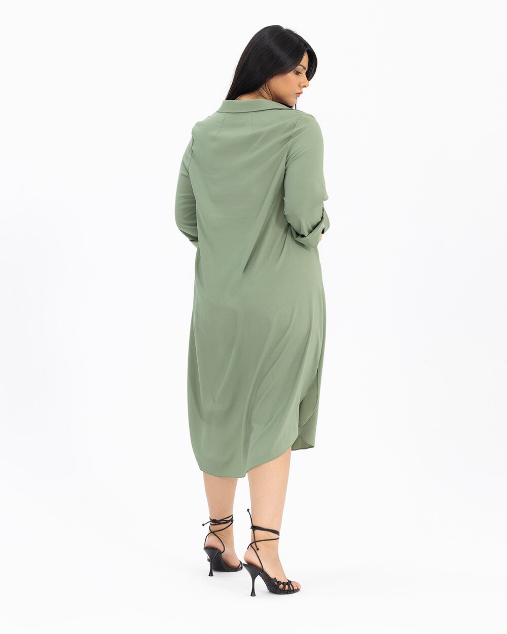 Plus Size Slit Wide Cut Tunic