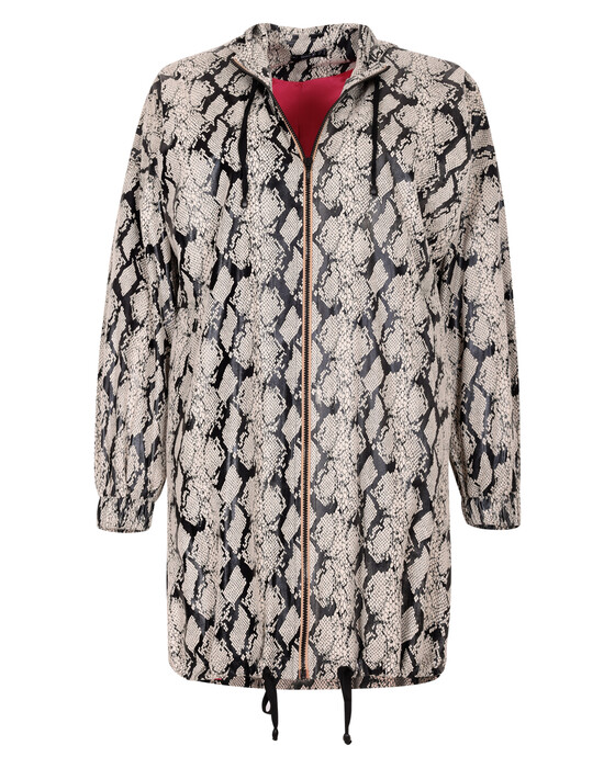 Plus size snake sale print jacket