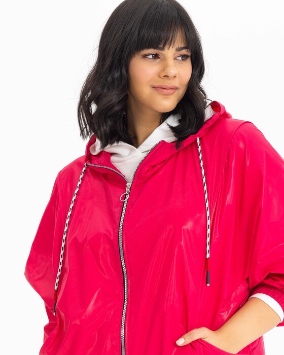 Plus size hot sale pvc raincoat