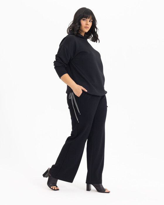 GALAXİ PLUS SIZE PLEATED TROUSERS