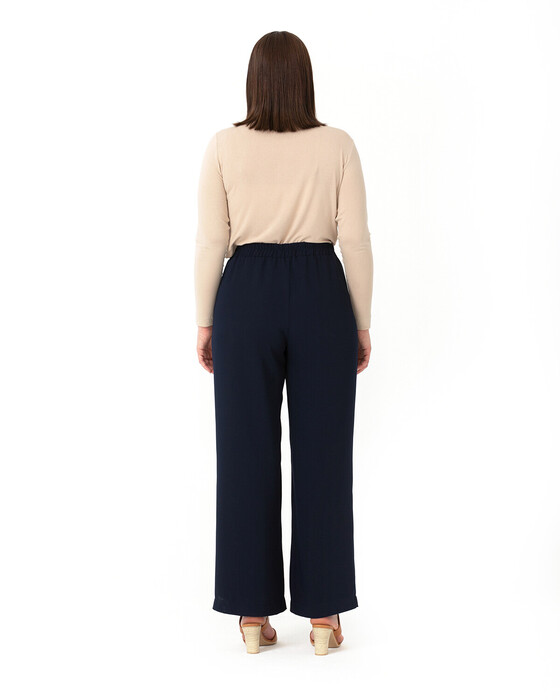 Büyük Beden Bol Paça Pantolon