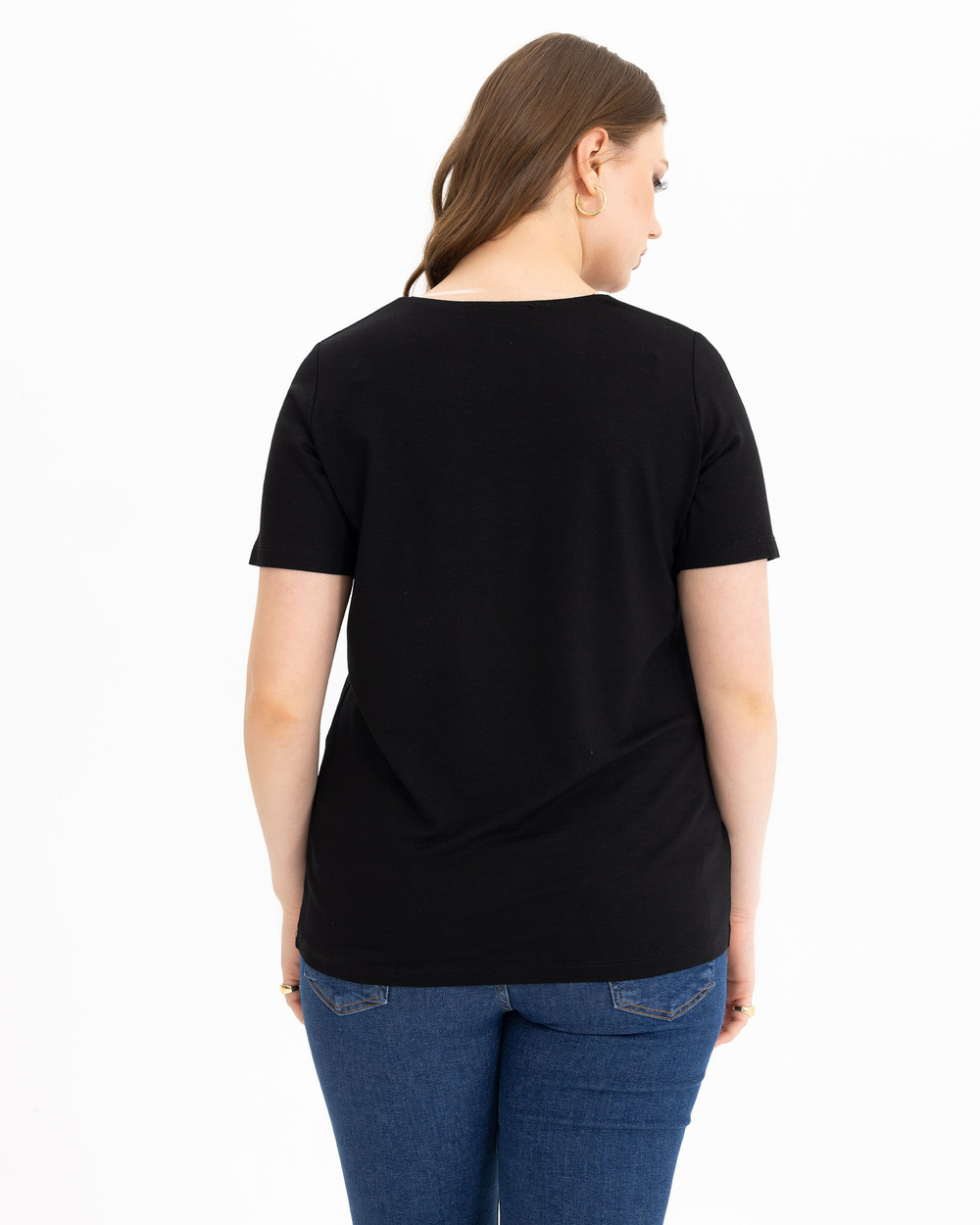 PLUS SIZE STONE SHORT SLEEVE T-SHIRT