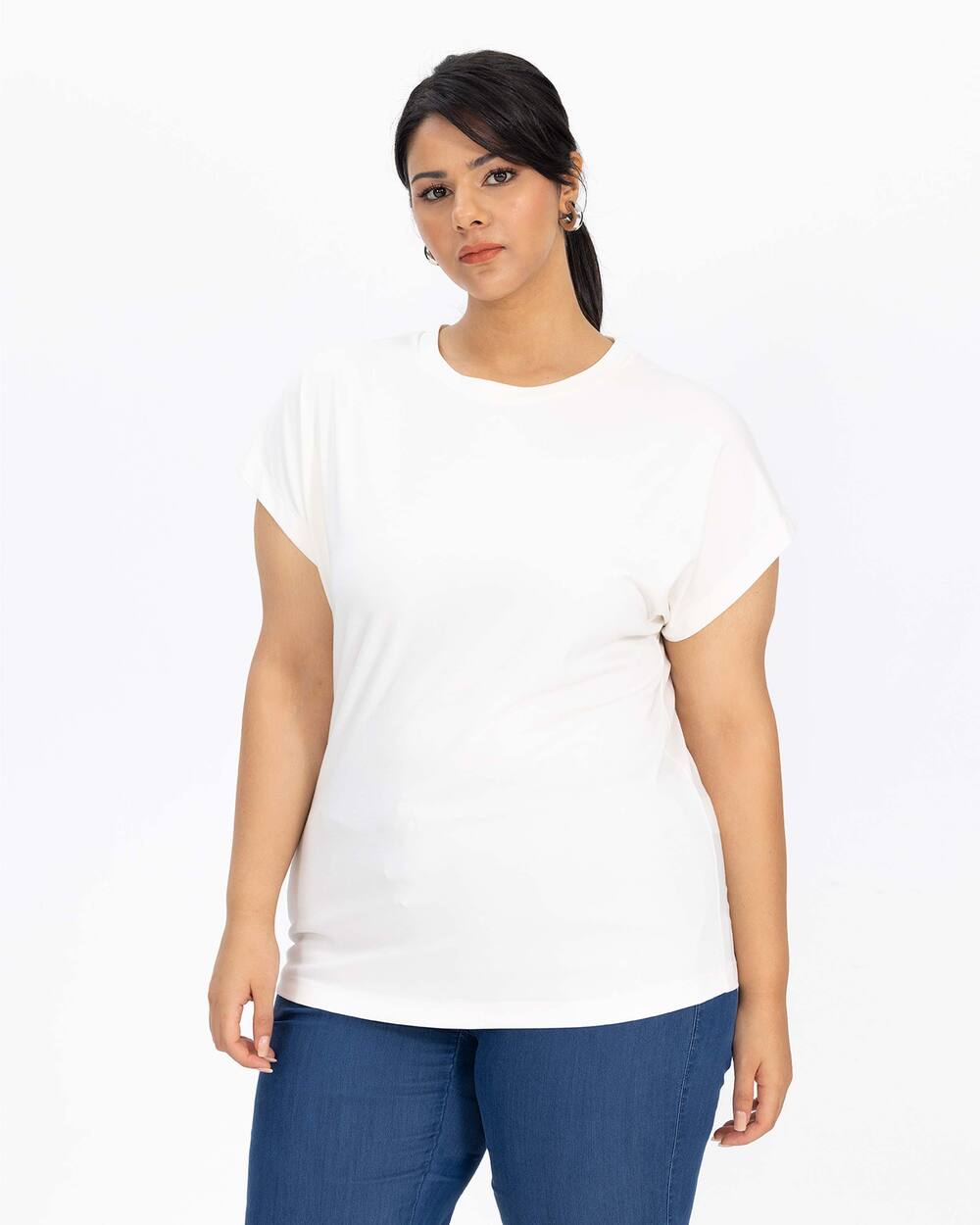 Plus Size Round Neck T-Shirt