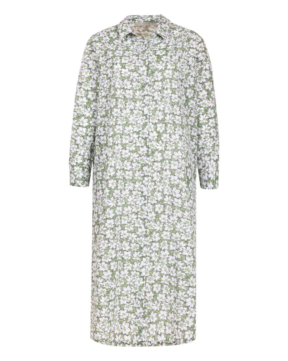 Büyük Beden Desenli Gömlek Model Elbise