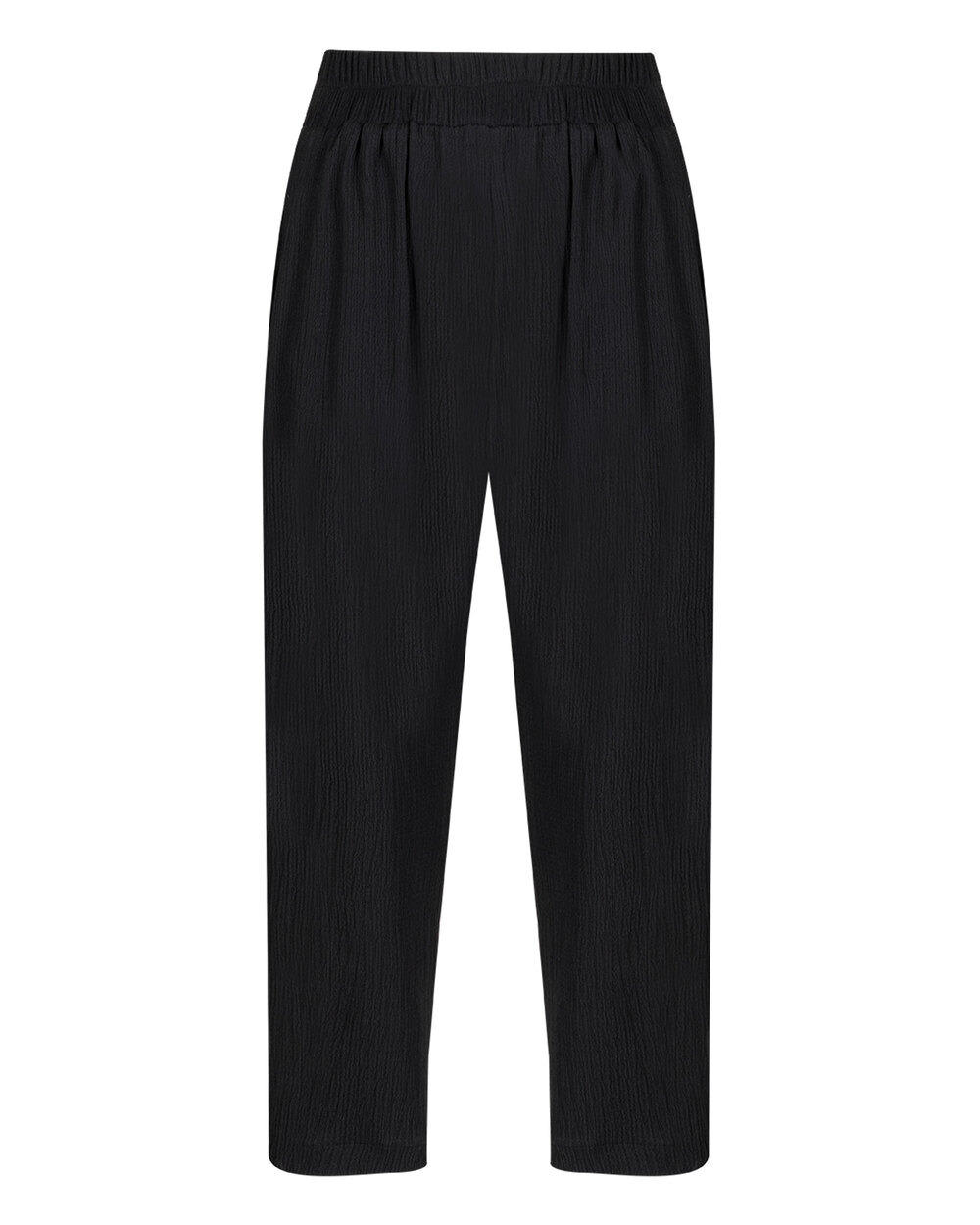 Plus Size Elastic Waist Trousers