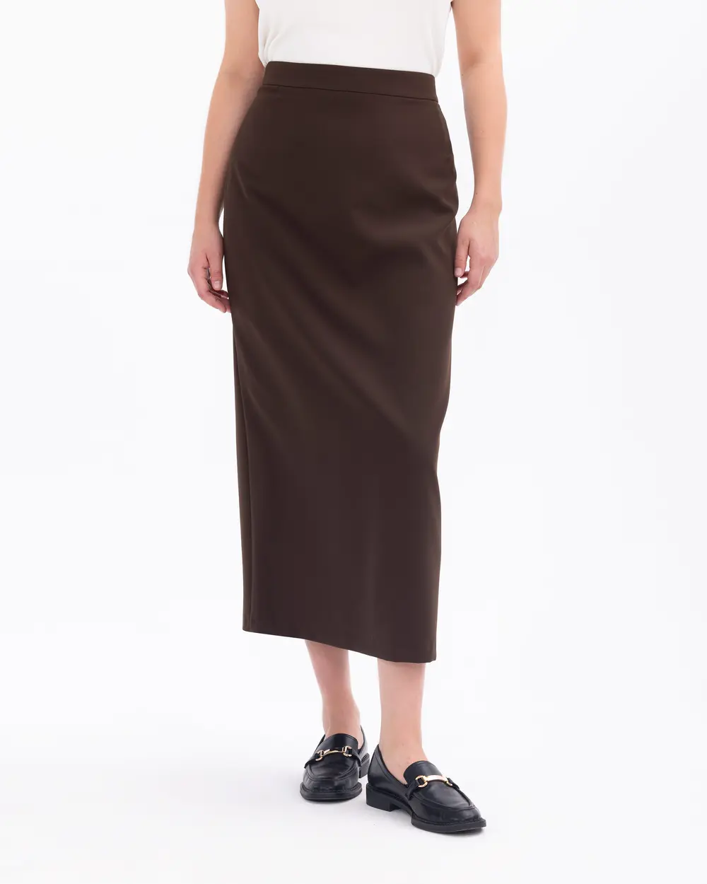 Plus Size Classic Cut Lined Skirt